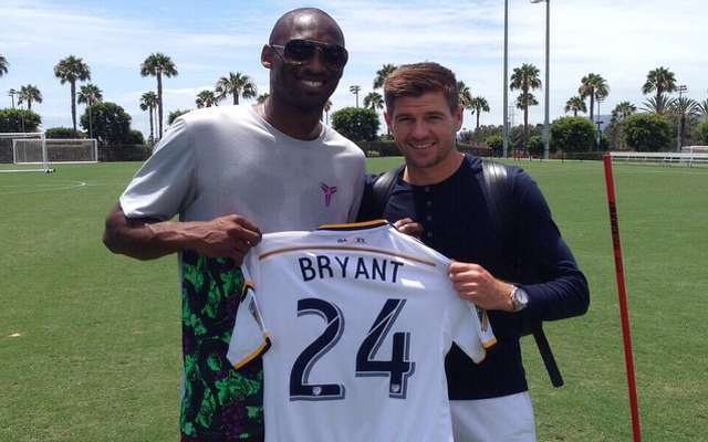 Steven Gerrard Kobe Bryant