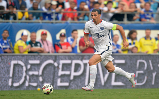 Zlatan Ibrahimovic PSG