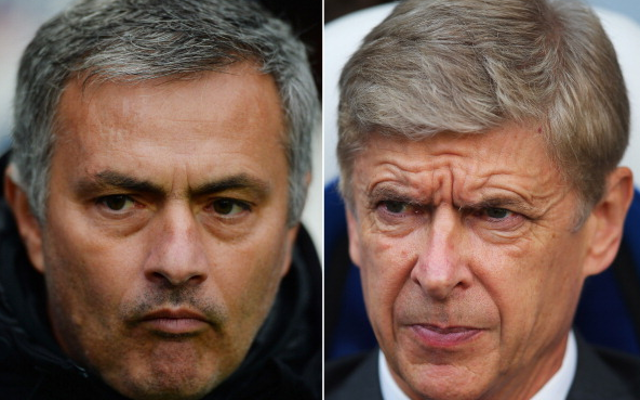 Jose Mourinho Arsene Wenger