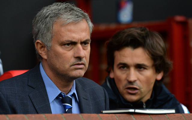 Jose Mourinho and Rui Faria