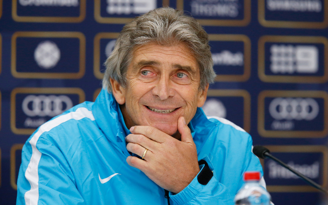 Manuel Pellegrini Man City