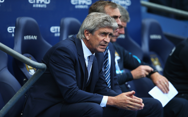 Manuel Pellegrini Man City