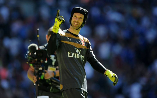 Petr Cech Arsenal Community Shield