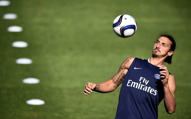 Zlatan Ibrahimovic PSG