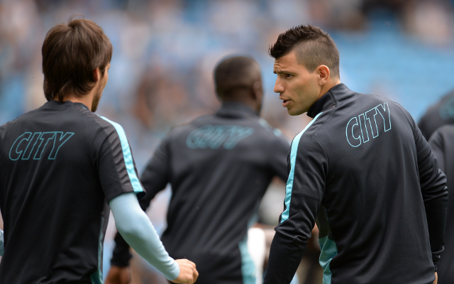 David Silva & Sergio Aguero - Man City