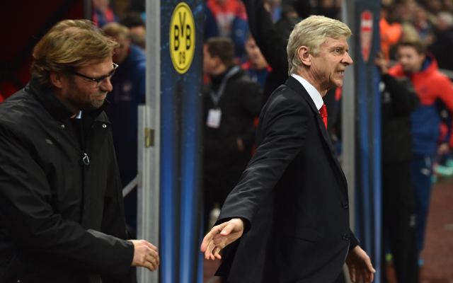 Jurgen Klopp Arsene Wenger