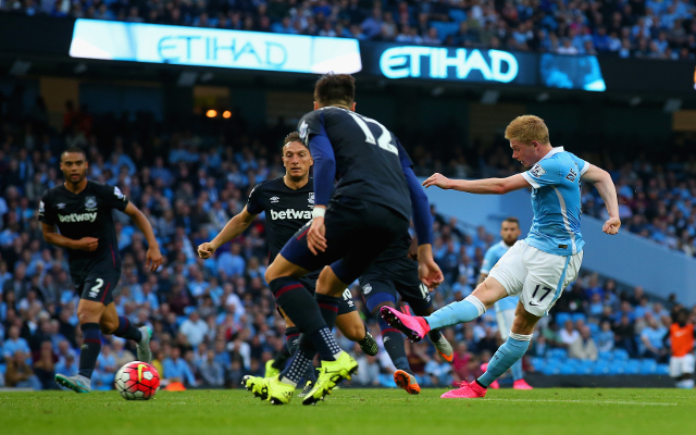 Kevin de Bruyne Man City
