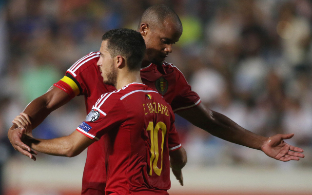 Kompany and Hazard