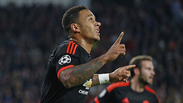 Memphis in his Man Utd days