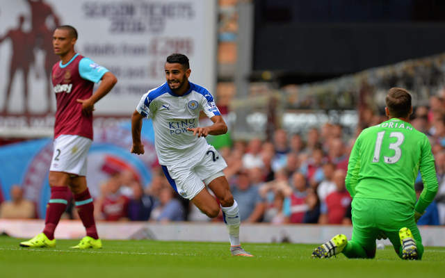 Riyad Mahrez Leicester City
