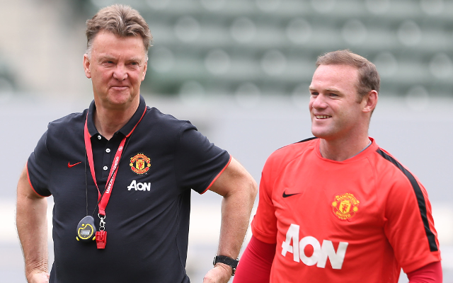 Louis van Gaal & Wayne Rooney