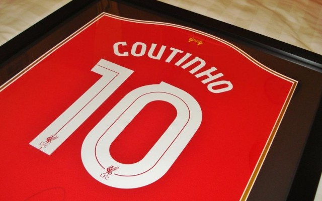Coutinho 10 Liverpool
