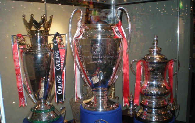 Man Utd treble Premier League FA Cup Champions League