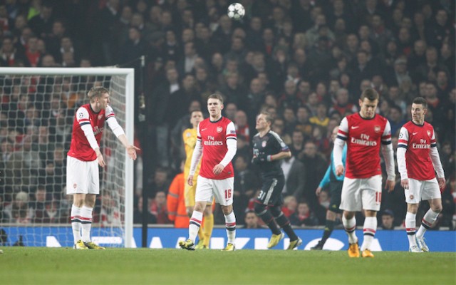 Arsenal 1-3 Bayern in 2013