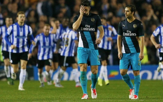 Mathieu Flamini and Olivier Giroud