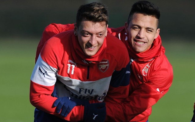 Ozil Sanchez Arsenal