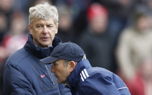 Arsene Wenger and Tony Pulis
