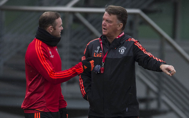 Wayne Rooney Louis van Gaal