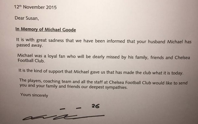 john terry letter