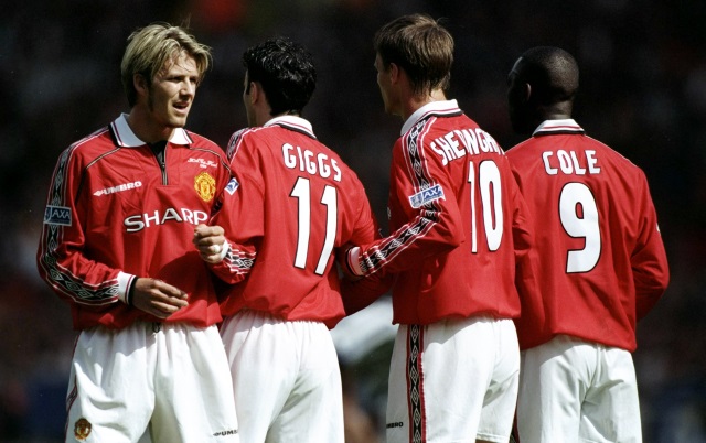 sheringham giggs beckham cole