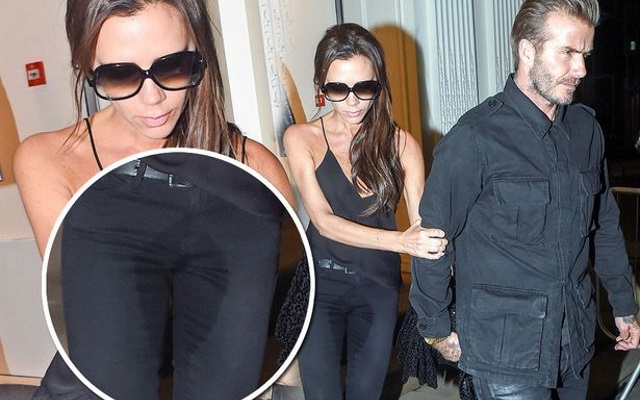 victoria beckham wet patch