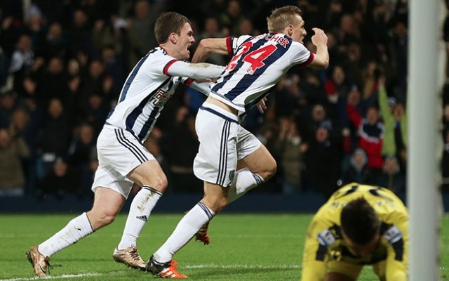 Darren Fletcher West Brom v Newcastle