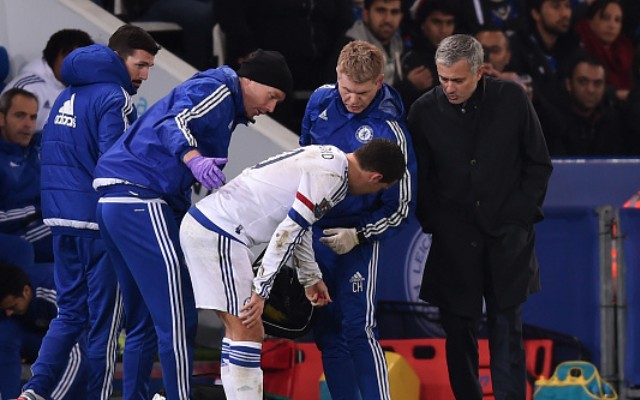 Eden Hazard Chelsea v Leicester