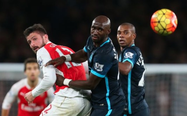 Eliaquim Mangala Man City v Arsenal