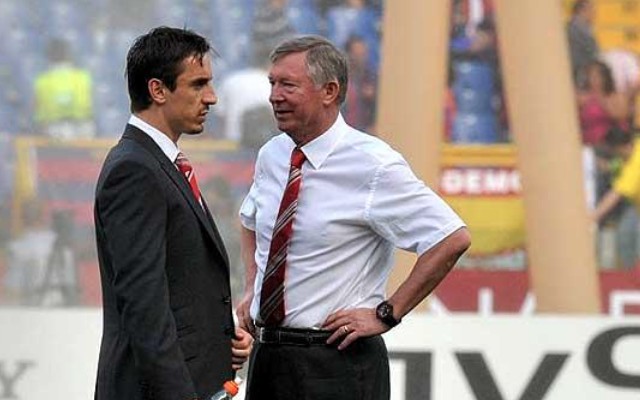 Gary Neville & Sir Alex Ferguson