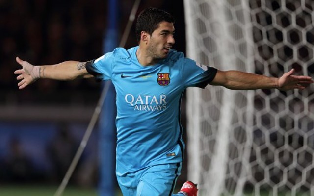 Luis Suarez goal celebration