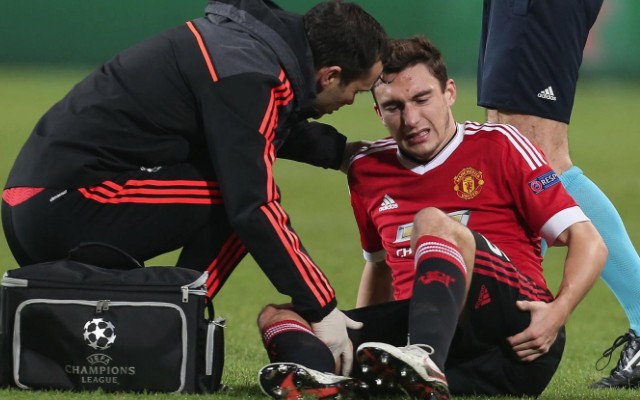Matteo Darmian injury