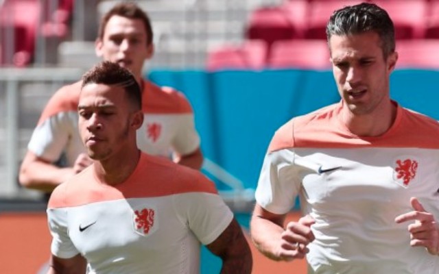 Memphis Depay & Robin van Persie