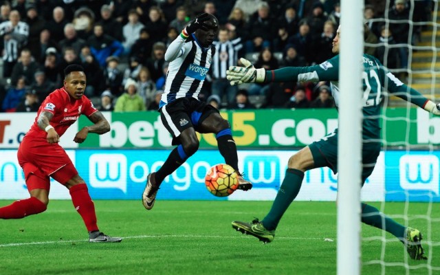 Papiss Cisse Newcastle v Liverpool