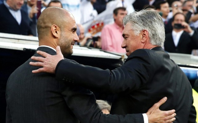 Pep Guardiola & Carlo Ancelotti