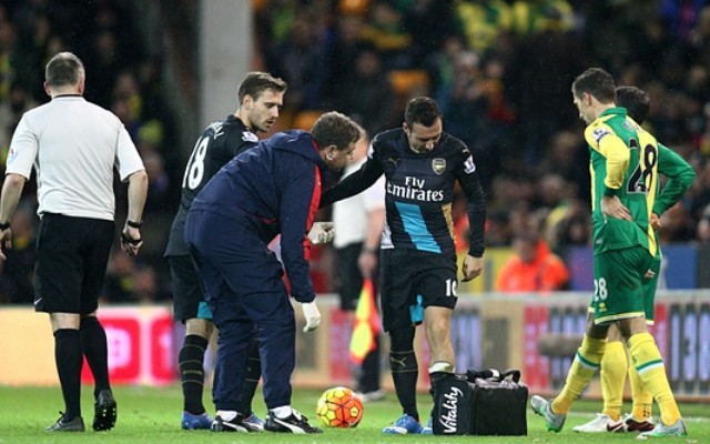 Santi Cazorla injury