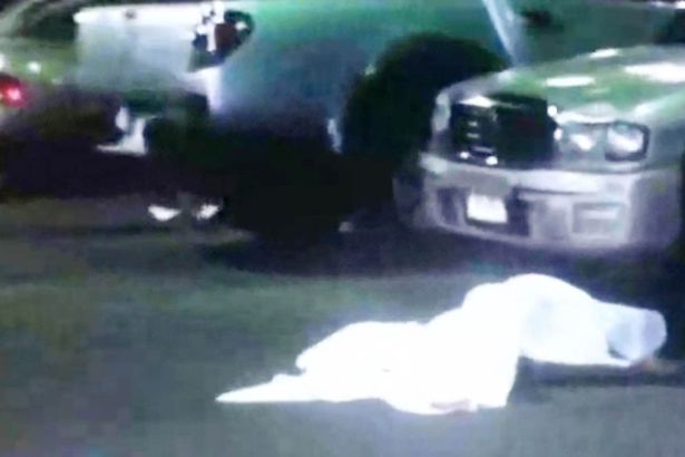 Scene-where-footballer-Arnold-Peralta-was-shot-dead-in-Honduras