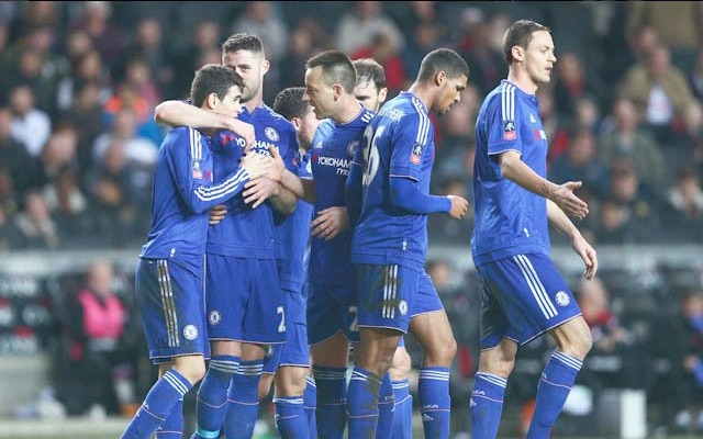 Chelsea v MK Dons
