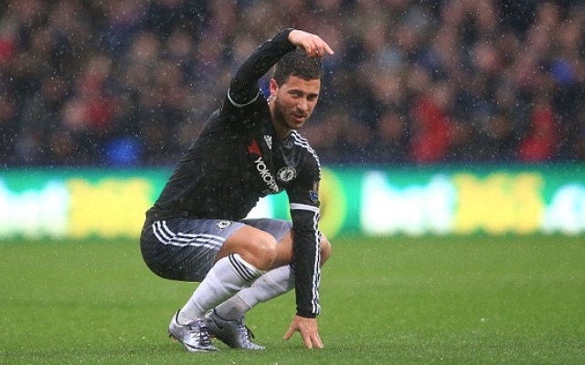 Eden Hazard injury v Crystal Palace
