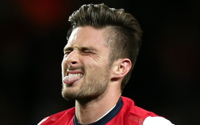 Olivier Giroud funny face