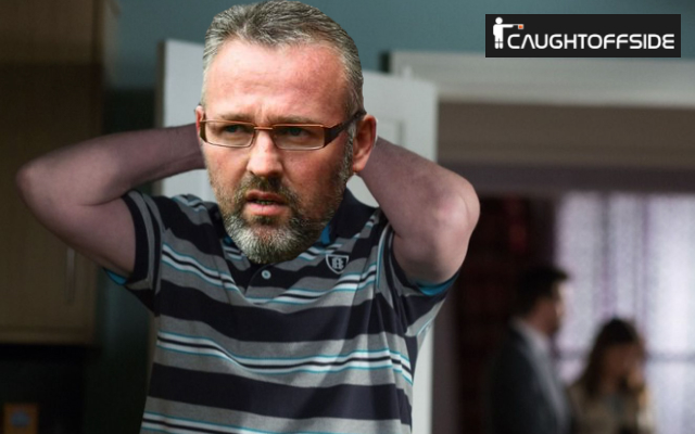Paul Lambert in Ian Beale breakdown mode