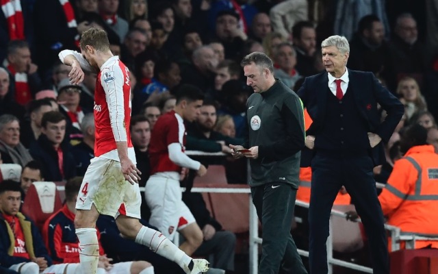 Per Mertesacker & Arsene Wenger