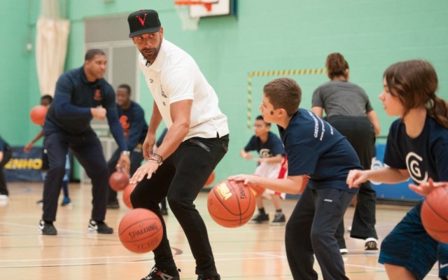 Rio Ferdinand basketball
