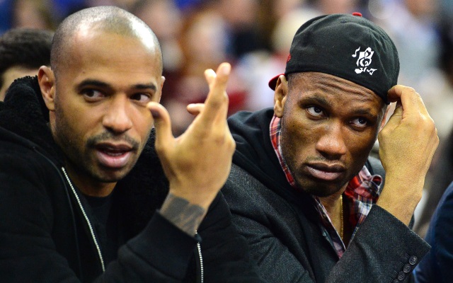 Thierry Henry Didier Drogba NBA