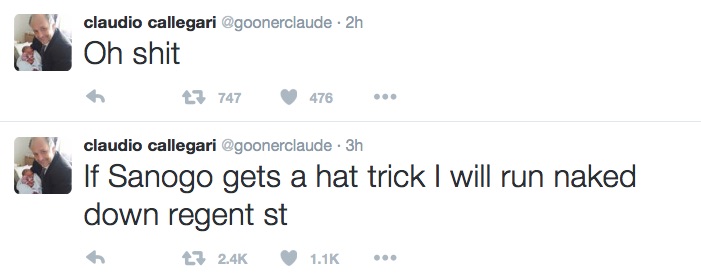 Claude tweets