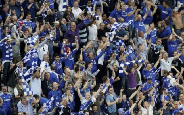 Happy Chelsea fans