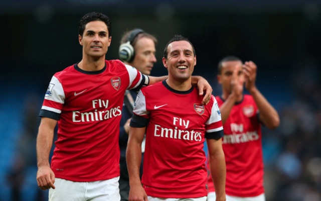 Mikel Arteta & Santi Cazorla
