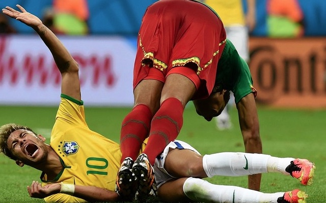 Neymar and Joel Matip