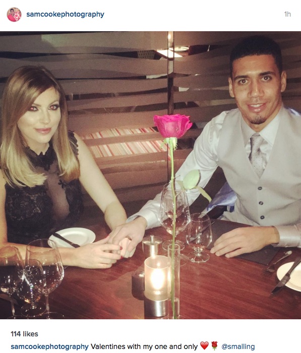 Chris Smalling and Sam Cooke