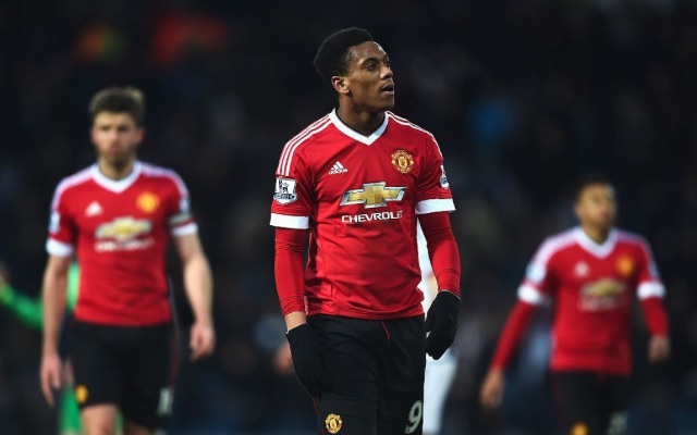 Anthony Martial Man United v West Brom