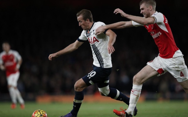 Harry Kane v Per Mertesacker
